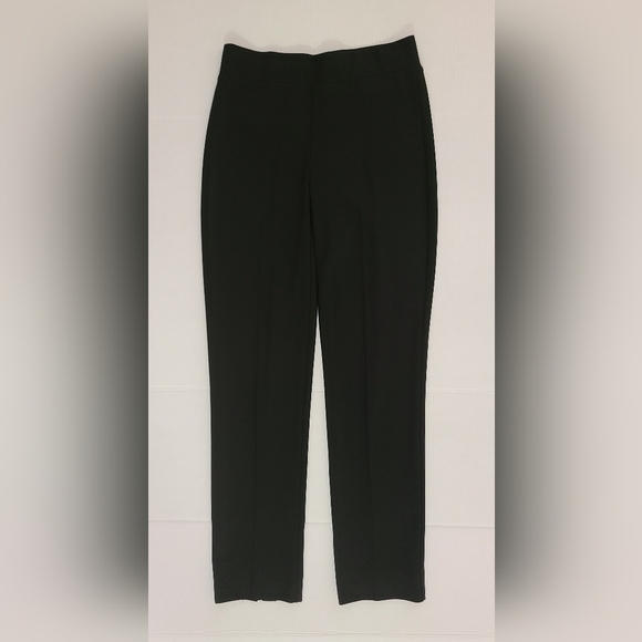 Joseph Ribkoff Classic Pull On Pants With Slit Back Hemline in Black Sz 4 - Picture 3 of 10